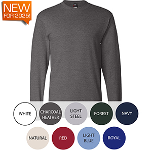 Unisex Long Sleeve 100% Cotton T-Shirt